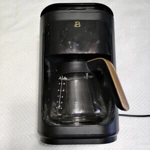 Beautiful 14-Cup Programmable Touchscreen Coffee Maker - Black Sesame